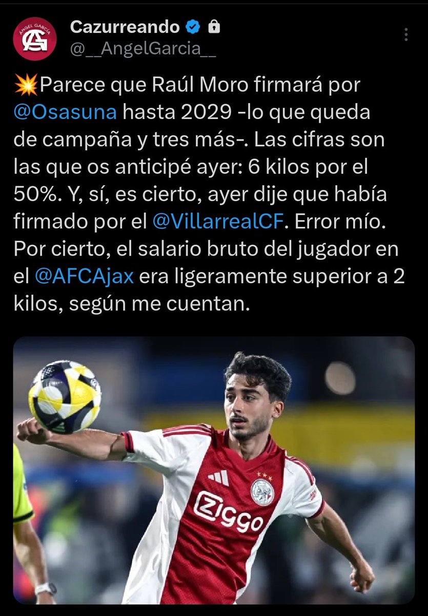 Juanmi cobra el doble que Raúl Moro en el Ajax 😂😂😂😂😂😂