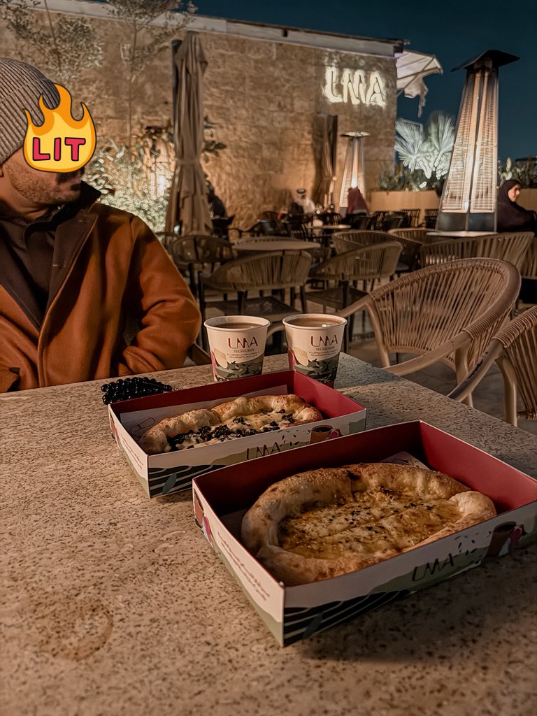 شاي وسط برد الرياض ❄️'