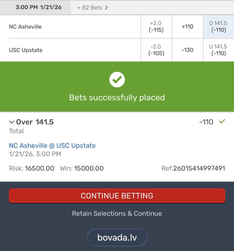 TweetyFades's tweet photo. 🏀#CBB (First Slate!!)

⭐️25* UNCG/VMI o150.5 (-110)
⭐️15* UNCA/SCUS o141.5 (-110)
⭐️15* ND/UNC o149.5 (-110)

Bounce back incoming!🍀

Good luck!
#VIPS⭐️ https://t.co/FJZF1V7lCk