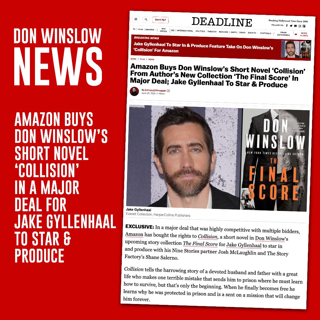 Don Winslow tweet media