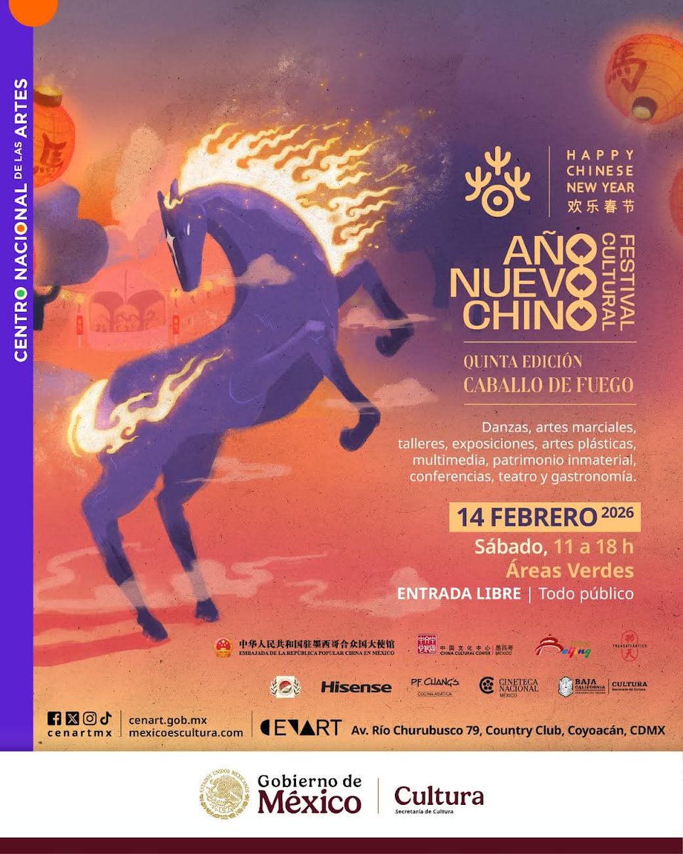 La Cámara de Comercio y Tecnología México China participará en la V Edición del Festival de Año Nuevo Chino 2026.Un espacio para impulsar la divulgación cultural, el intercambio tecnológico y la vinculación estratégica Visítanos en nuestro stand <a href="/cenartmx/">Centro Nacional de las Artes</a> <a href="/EmbChinaMex/">Embajada de China en México</a> <a href="/cultura_mx/">Secretaría de Cultura</a>