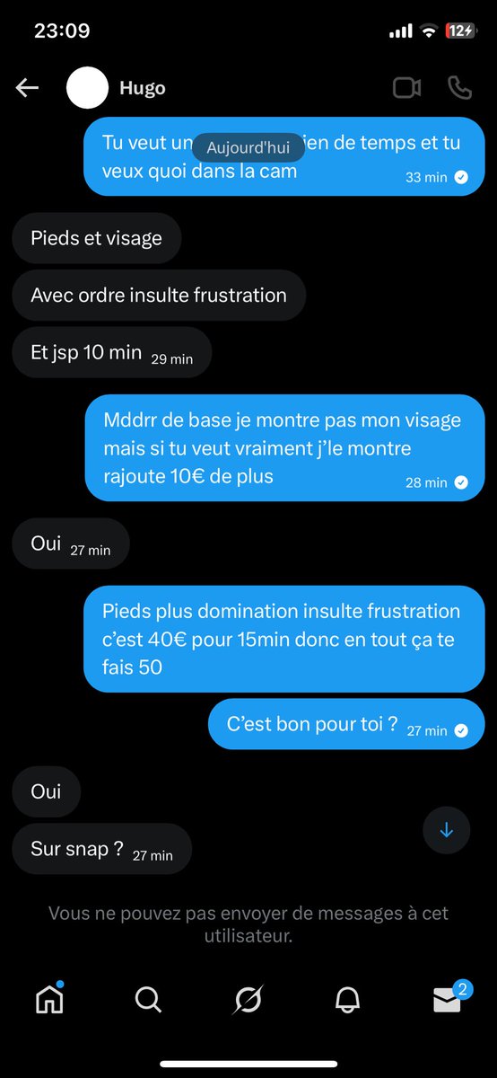 queenbebeta's tweet photo. Gros arnaqueur il fais croire qu’il va payer et il bloque juste avant il fais perdre du temps plus qu’autre chose @lunadoquenne https://t.co/WKmbb3CO8g