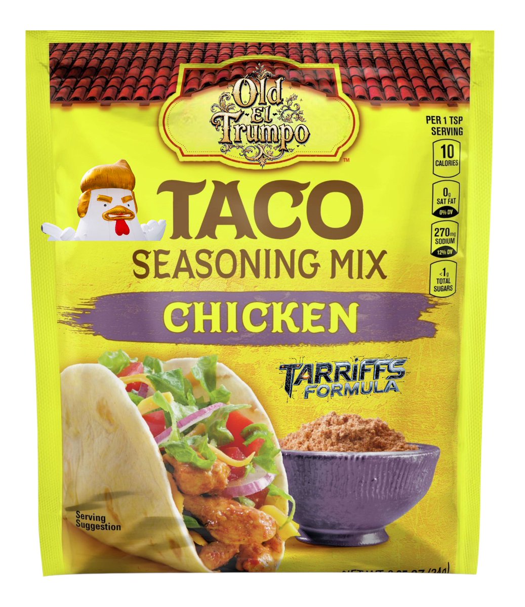 Puncheons's tweet image. Looks like it is time to cook up some Chicken TACO.  #TacoTrump #TACO #TacoTuesday #Tariffs #GreenlandTariffs #Greenland