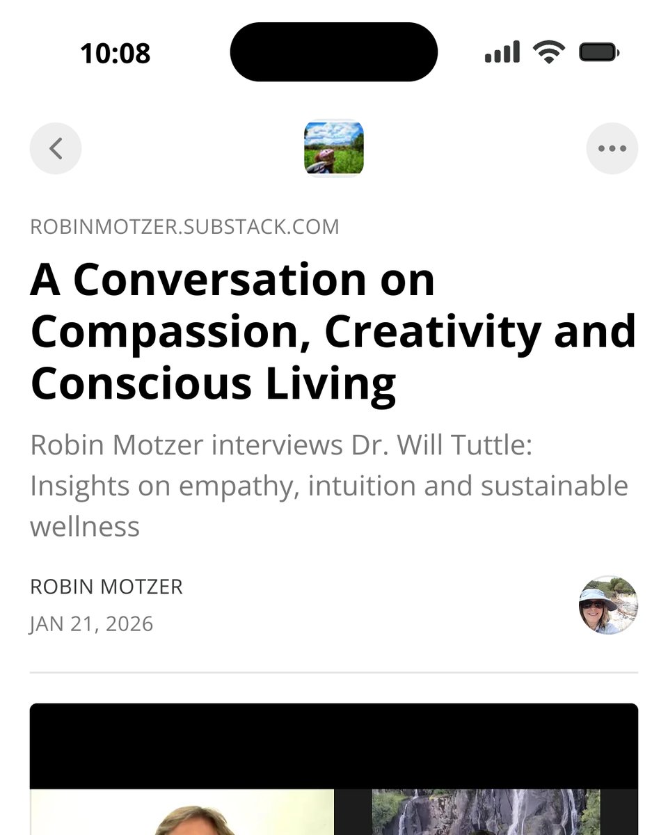 RobinMotzer's tweet image. A Conversation on Compassion, Creativity and Conscious Living, by @RobinMotzer open.substack.com/pub/robinmotze…