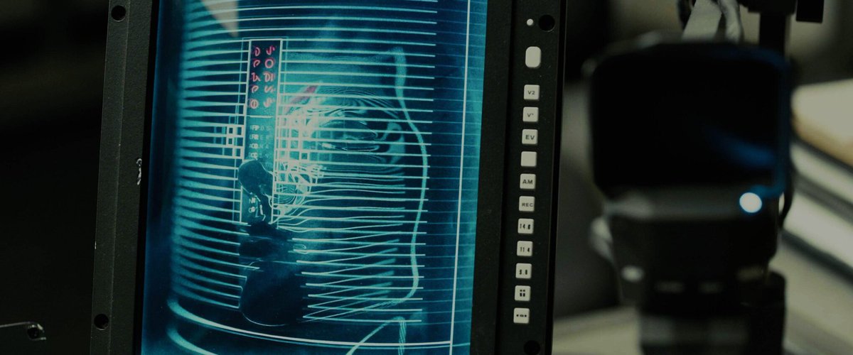 Beautiful tech devices in Blade Runner 2049.
Minimal, industrial, quietly futuristic.

What do you call this aesthetic?