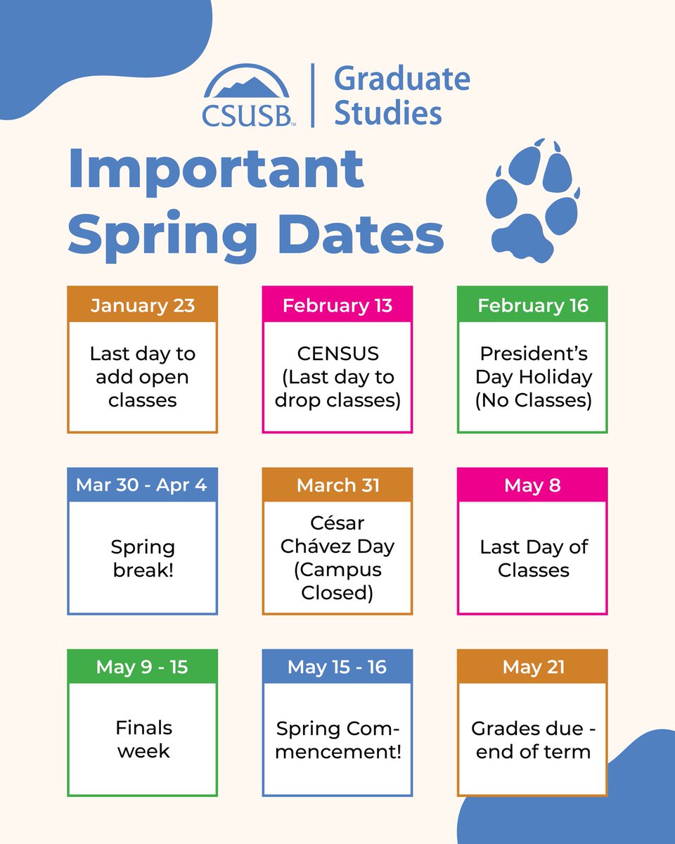 CSUSB Graduate Studies tweet media