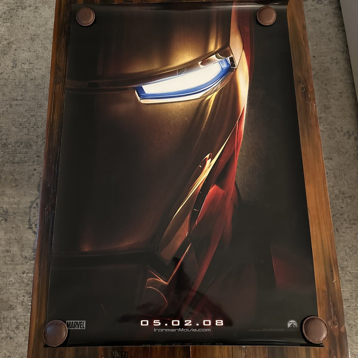 FilmPosterPosts's tweet image. Iron Man Advance RARE  Double Sided Original Movie Poster 27×40 Inches

ebay.com/itm/1879578249…

#ad #MoviePoster #FilmPoster #Posters