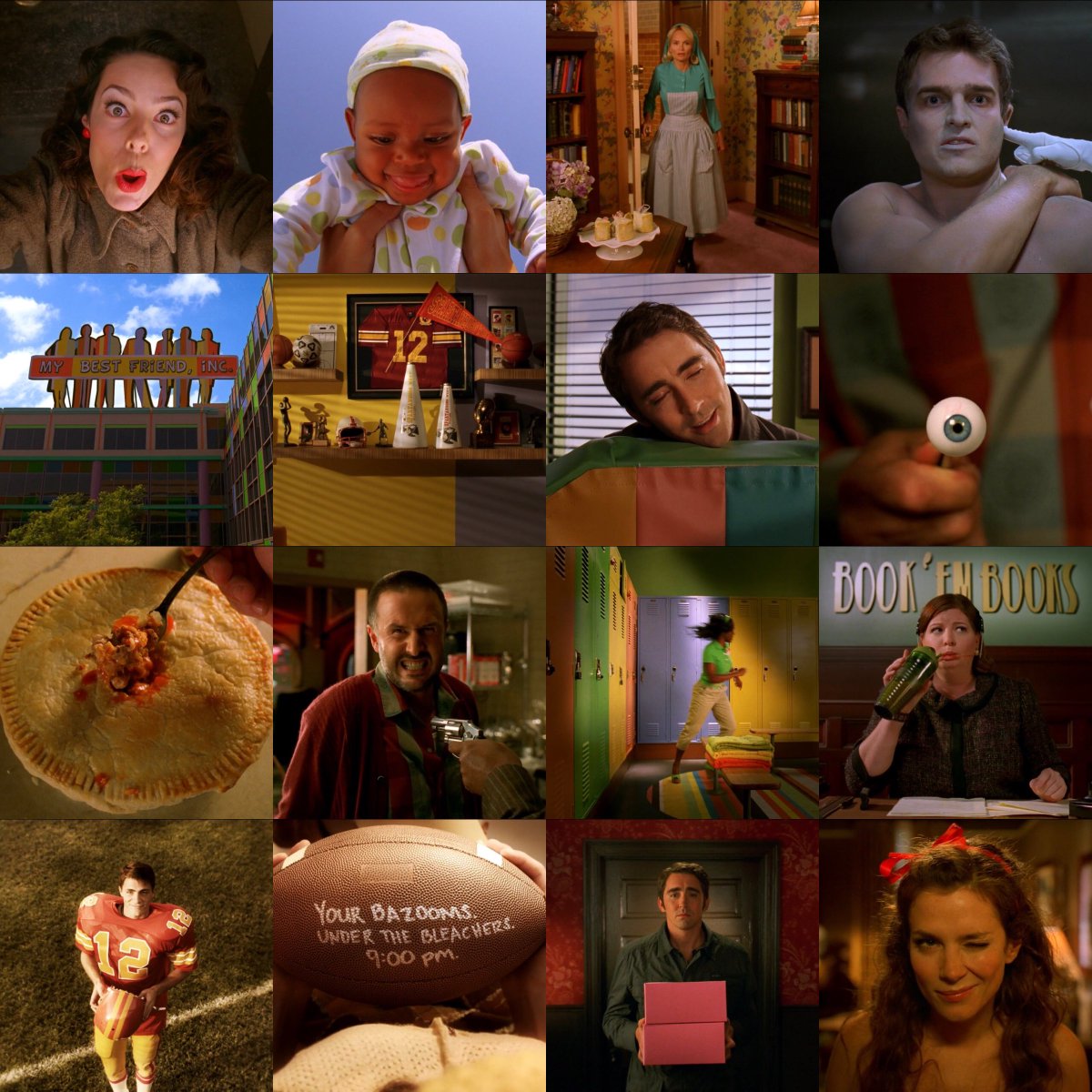 #TheFactsWereThese
SE02 - EP04: “Frescorts”
Airdate: October 22nd 2008
Written by Lisa Joy/@GretchenJBerg/@AaronHarberts
Directed by Peter Lauer
#PushingDaisies
❤️🥧🌼🍏👆🏻😵⏲⚰️🐝