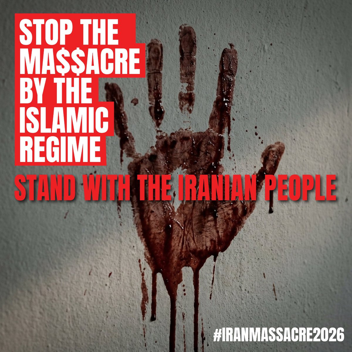 It’s time for the biggest state-sponsor of terrorism to be obliterated. We will neither forgive nor forget the bloodshed of our youth on our streets and alleys by the IRGC and its terrorist proxies in the region. Wait for your miserable fate. #IranRevolution2026