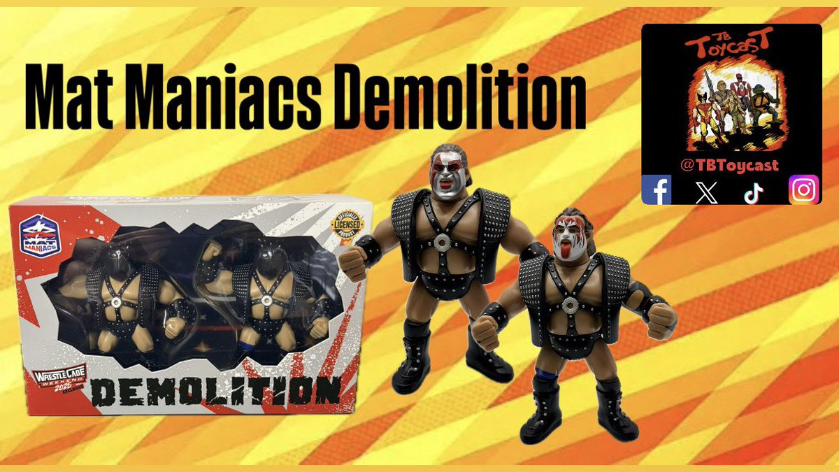 New Unboxing Video! Back with some more @matmaniacs this time we have Ax &  Smash! Demolition! https://t.co/2EqPr4jWaJ