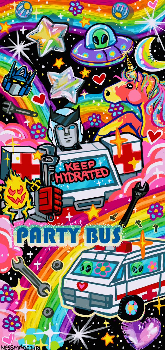 Party bus Ratchet, confirmed.