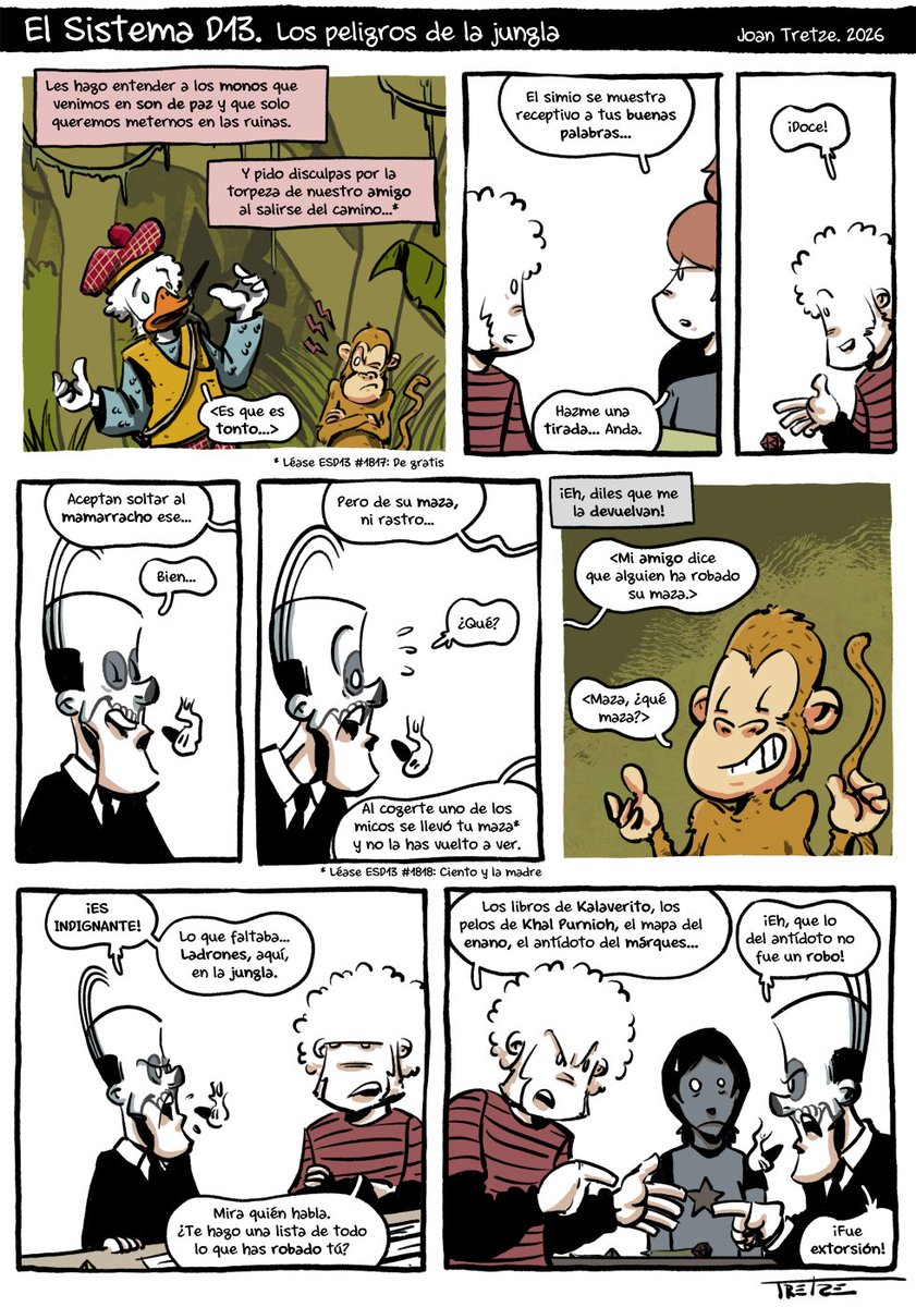 ElSistemaD13's tweet image. Los peligros de la jungla.