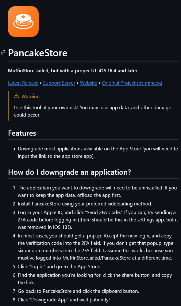 0x0SojalSec's tweet photo. Downgrade any iOS app from the App Store effortlessly. ✨

Whether for compatibility or pure nostalgia, 

Ideal for testing, debugging, or personal tweaks, 
always use ethically. Dive into the code:

 - https://t.co/krWpxsnBUl
 
#cybersec #infosec #iospentesting