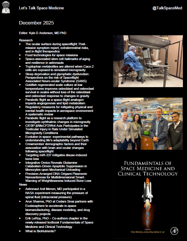 Let's Talk Space Medicine tweet media