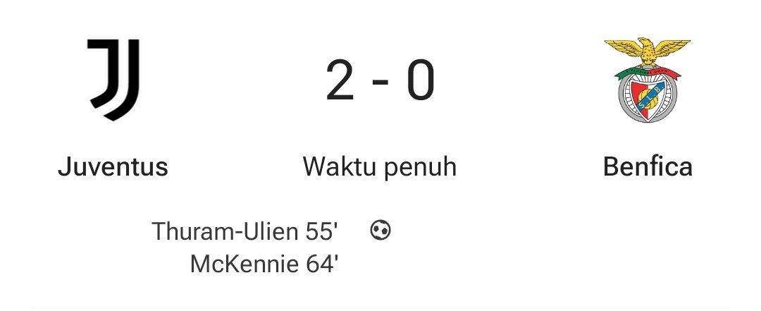 ⚽️🇮🇹BADUT EROPA MENGHIBUR ITALIA❗️

Disaat 3 tim Italia lain gagal menang (2 kalah, 1 imbang), Yuve jadi satu satunya wakil Italia dengan 3 poin di Matchday 7 UCL.

Inter, Atalanta &amp; Yuve dipastikan lolos ke babak play off.
Dan jika Yuve menang lawan Monaco di matchday terakhir,