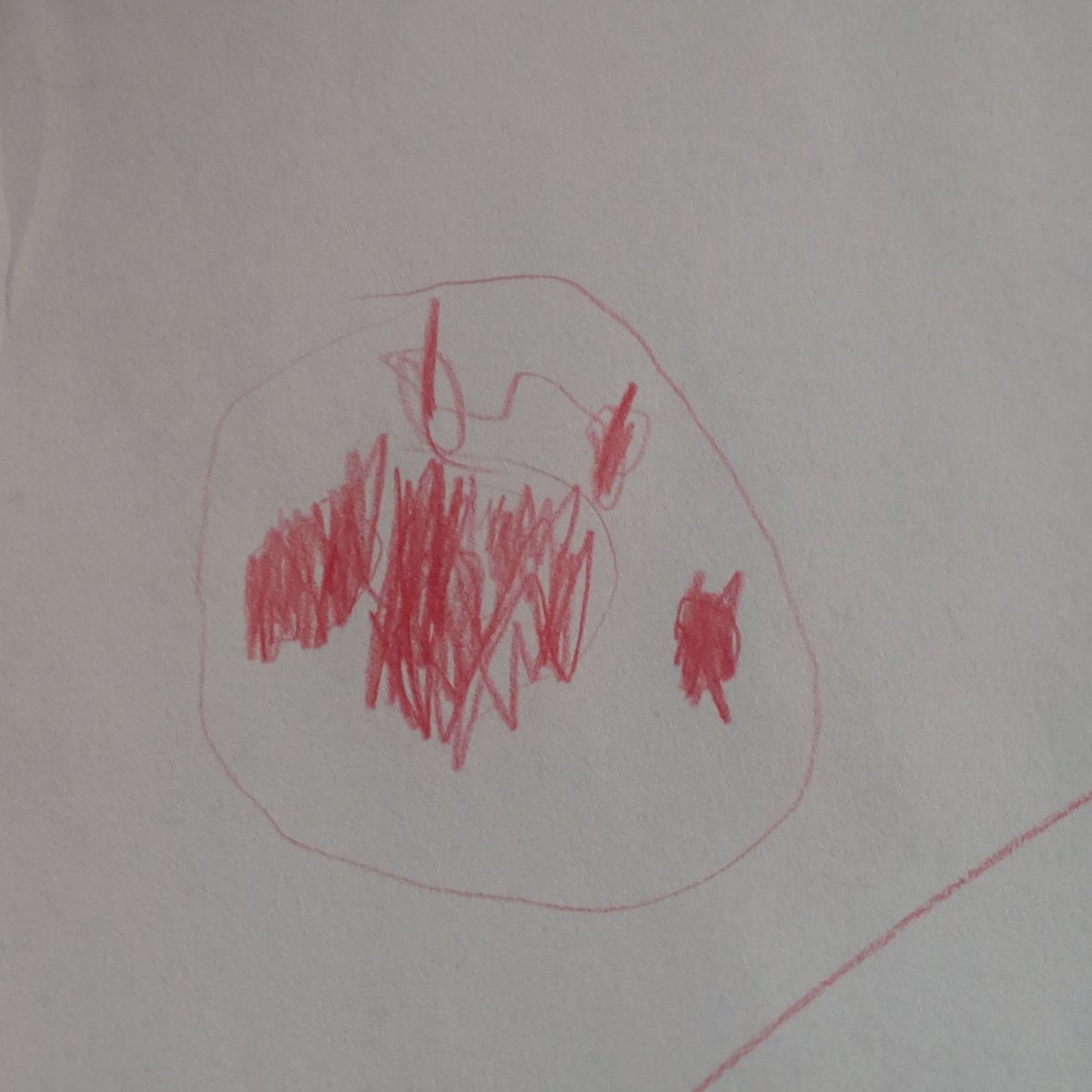 3歳がアンパンマンかいてた。
いとし。