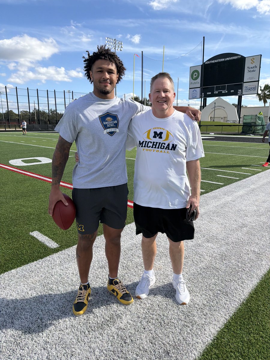 From all reports in Orlando TJ is having an impressive practice week preparing for the American Bowl and raising his value for the NFL Draft! Go Hornets! Go Blue!