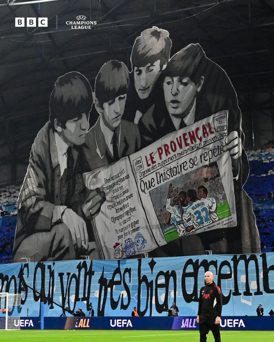 RedsFrance's tweet image. MARSEILLE,  C'EST FORT ! ❤️🇫🇷

[📸@BBCMOTD] #OMLIV