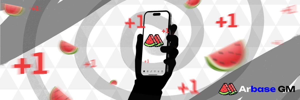 kingyru's tweet image. Arbase GM was the most popular app in January on @BaseApp. But time marches on, and we need to keep developing. Meet our second app: Arbase Clicker 🍉

Remember Notcoin and WM Arbuz? We conquered Telegram and gave users great rewards. Now it's time to do the same on @Base.