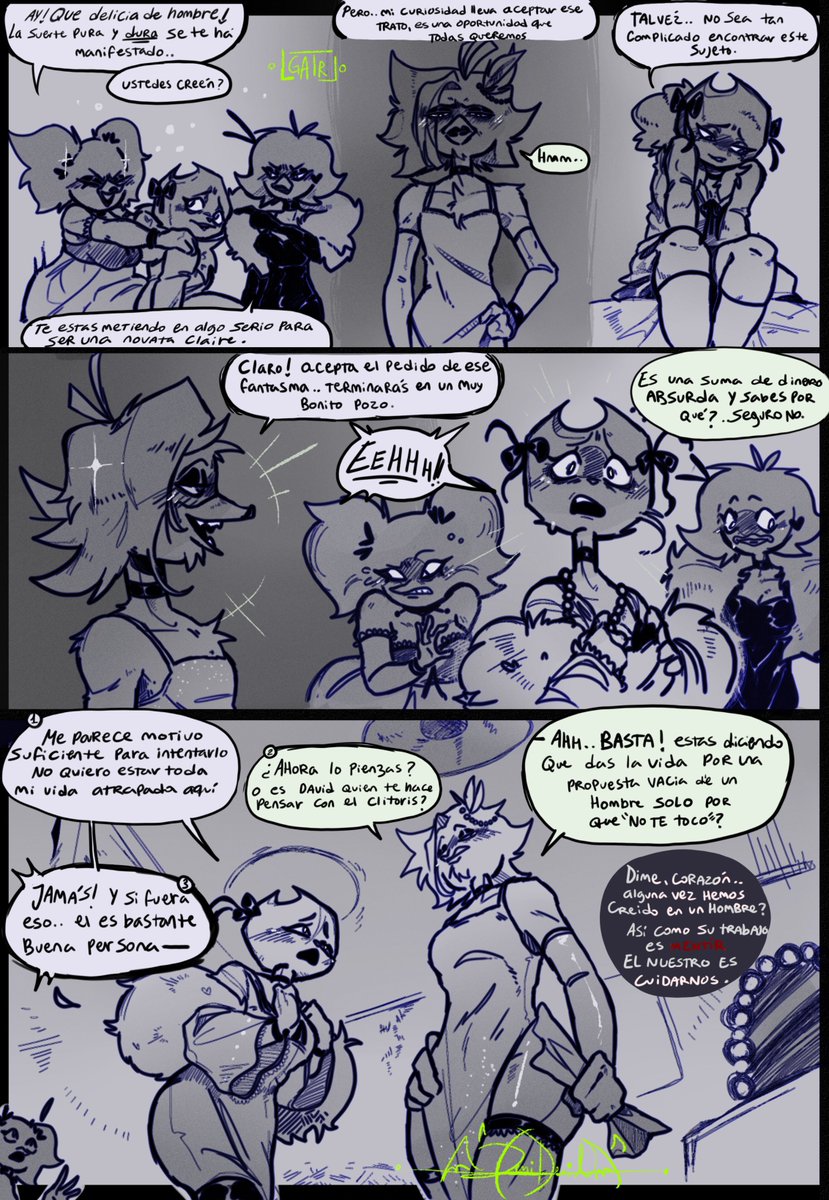 vi a alguien decir que el AU esta muerto, entonces dije. hay que hacerlo xd Parte 7 del AU "Oxytocin" #Dhmis #duckguy #dhmisfanart #DhmisAU