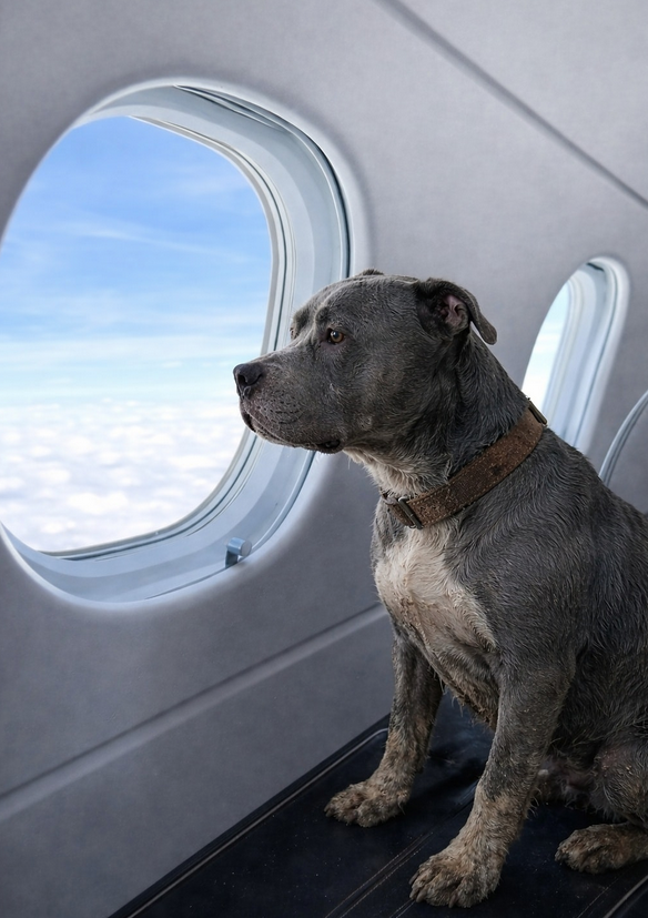 Good_vibes_up's tweet image. #wednesdaythought #EndBSL 

Before you judge this Pit Bull...

Before you assume he is a monster...

"Boarding was almost finished when the man in seat 27C suddenly got angry.

“You’re letting that dog on the plane? It’s dirty. It smells. I’m not sitting next to a pit bull for