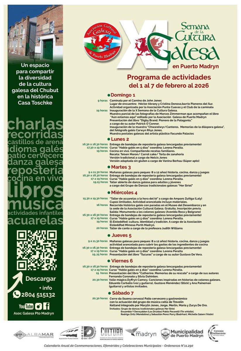 #madryn #chubut #semanadelaculturagalesa <a href="/chubutcultural/">Chubut Cultural</a>