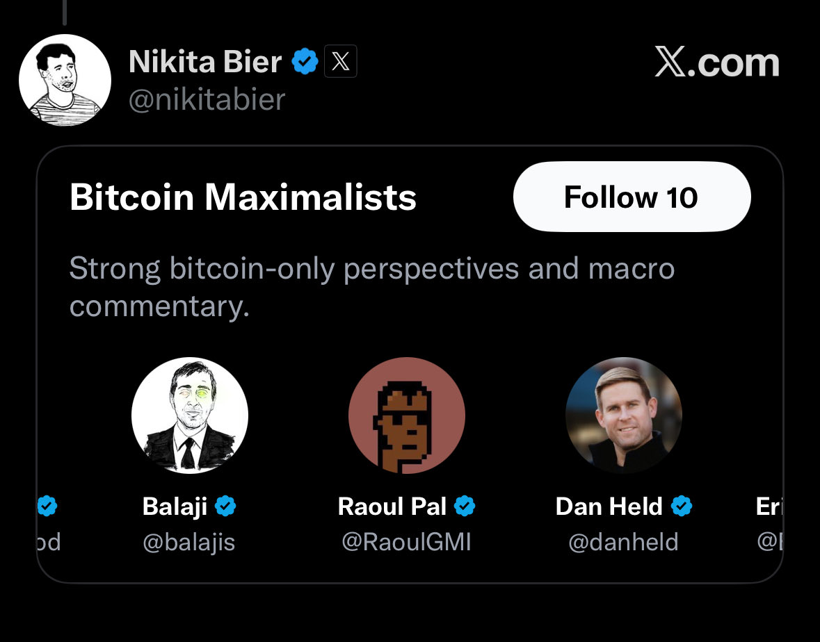 速報⚡】 BitcoinNewsComXが新規ユーザー向けに「スターターパック」機能を導入。 $BTC - 「ビットコイン マキシマリスト」スターターパックは、ラウル・パル氏らインフルエンサーから注目を集める。 #BitcoinMaximalist #Crypto