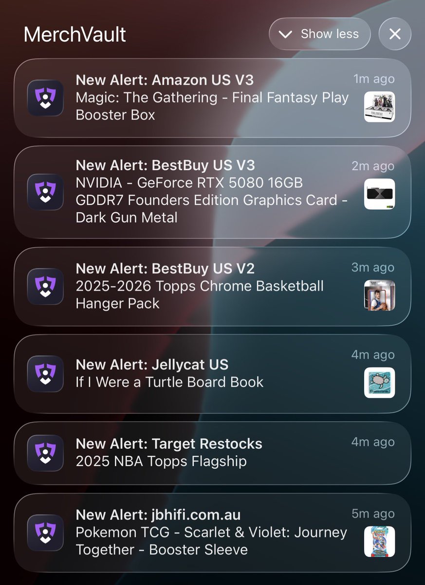 MerchVault tweet media