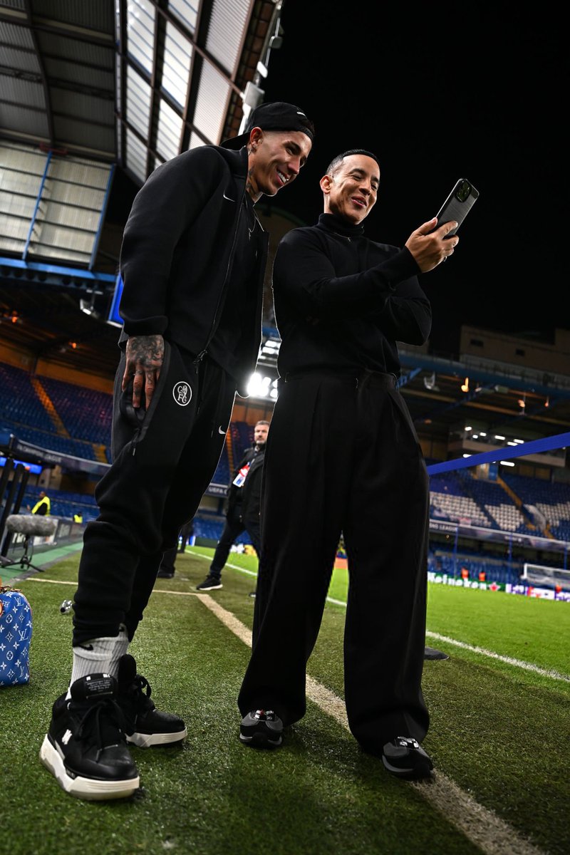 Enzo Fernandez &amp; Daddy Yankee 💙