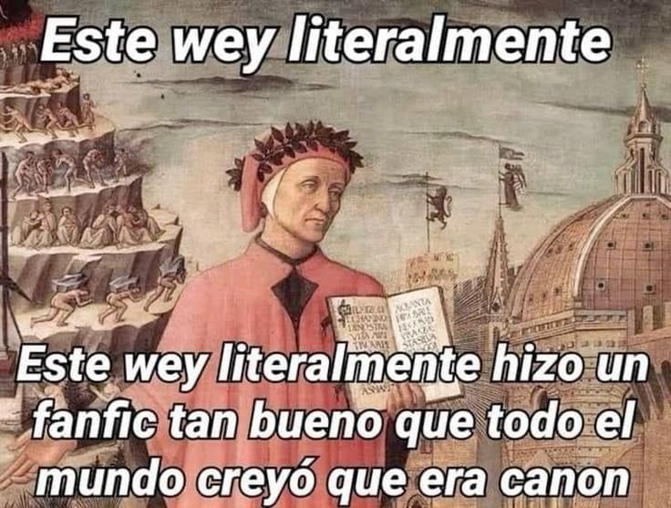 Clovmoon's tweet image. El primer artista escribiendo un fanfic :