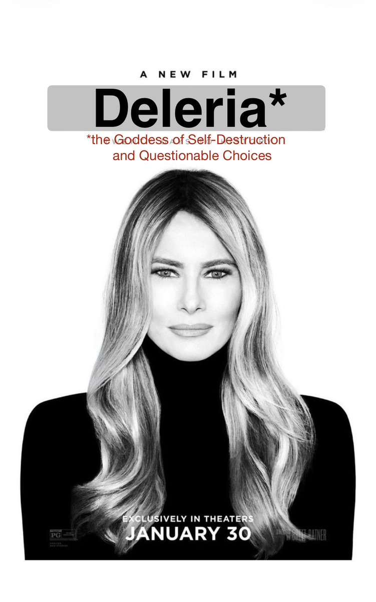 Can’t wait to see this. I hear it’s loosely based on the Epstein Files.