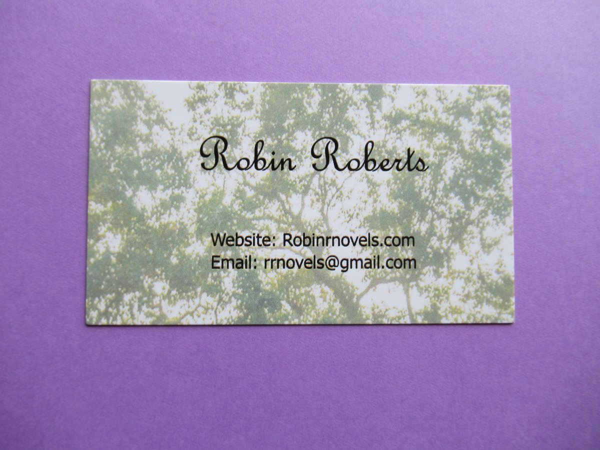 Robiniswriting's tweet photo. I was so happy to find my new business cards arrived today. I think they turned out great! https://t.co/TL7YfNjjaF