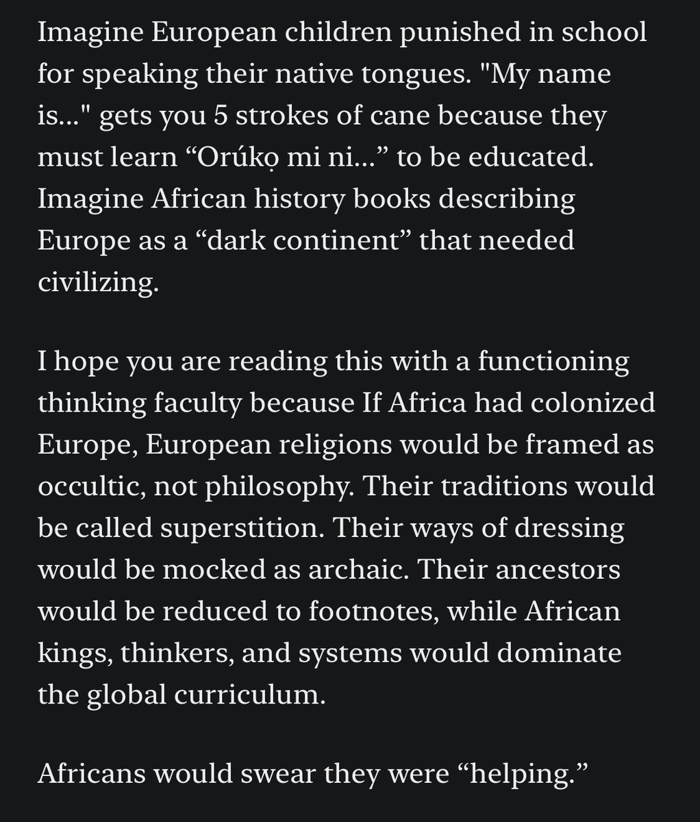 ladetheoracle's tweet photo. https://t.co/TQv4yXjuG5

#colonised #Africa #religion https://t.co/Law3miH2qu