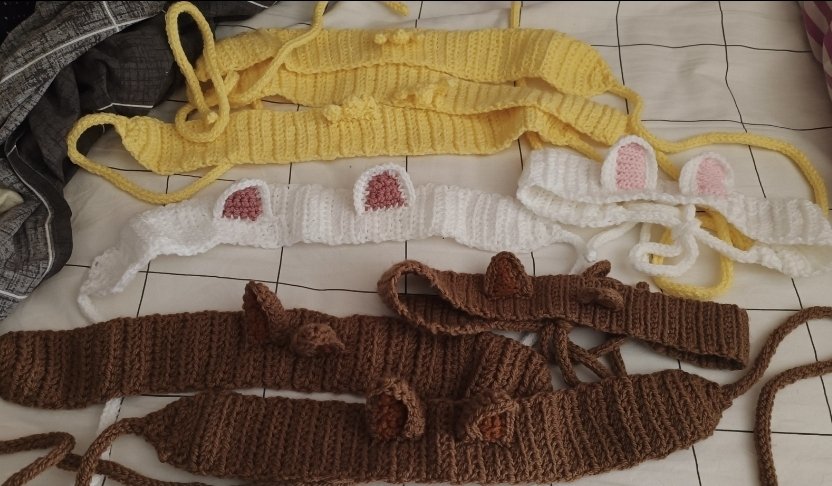 Hiii I'm a crochet artist and here are some of the things I've crocheted this past months... i want to start taking commissions, would anyone be interested? These are just some examples but i could make so many other things 👉🏻👈🏻 (only EU sadly)