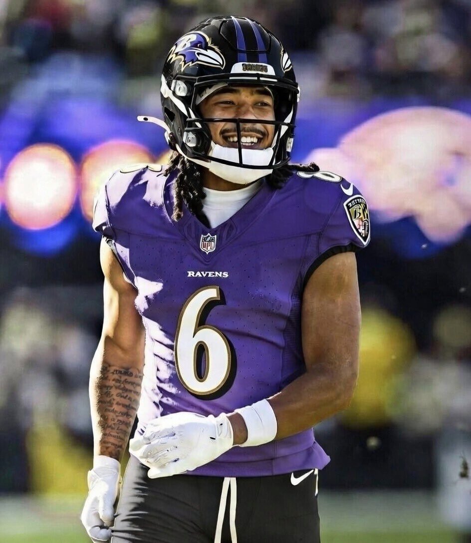 #RavensFlock 
Makai Lemon 🔥