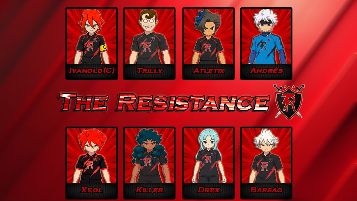 theresitance_ie's tweet photo. 🔥⚡ ¡Lo mejor se hace esperar! ⚡🔥

🚨AVIIIIIIIIIIIIIISEN🚨

Estos serán nuestros 8 guerreros que competirán en la Liga Camino Imperial de Inazuma Eleven: Victory Road. 🏆🐒 https://t.co/RuyMk8CtWt