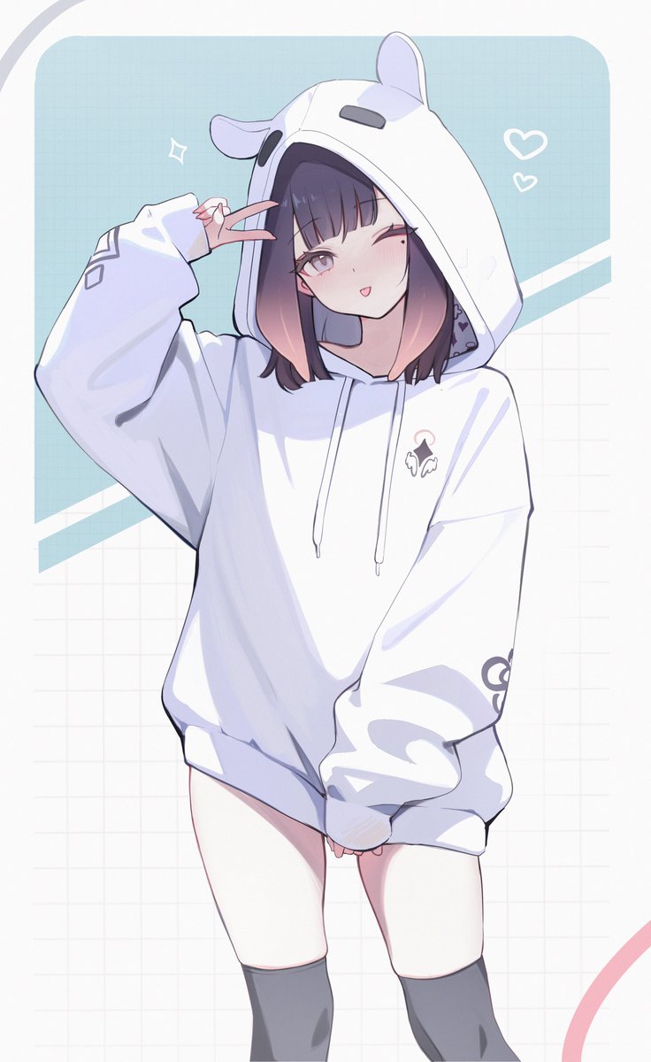 koahri1's tweet image. Ina ina hoodie ◽️