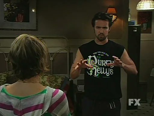 IASIPQuestions's tweet image. Congrats to the 80% of you who got this correct!

The Correct Answer is "Mac's Banging the Waitress" where the only members of the gang who appear are Mac, Charlie and Dennis