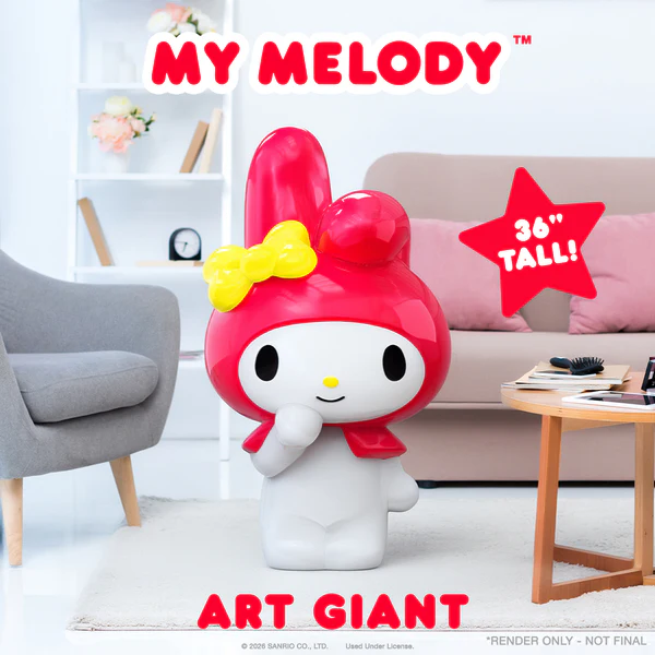 FunkoPOPsNews's tweet image. Now live! KidRobot have launched this .. giant .. 3 foot tall My Melody statue! Coming in at the low low price of $1,200 ~

   Linky ~ fnkpp.com/EESan

#Ad #KidRobot #MyMelody #HelloKitty #Sanrio