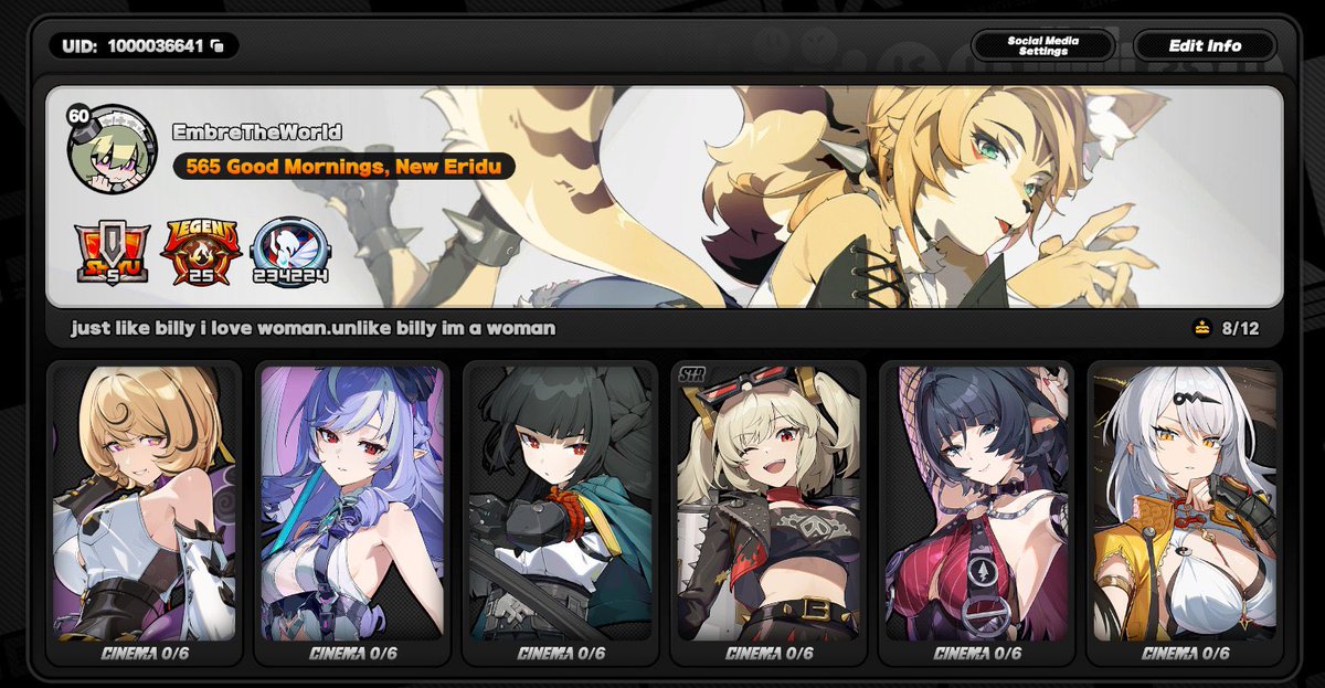 EmbreThe's tweet image. I don't typically make posts like this, but since you've all been so welcoming to me, I don't see a reason not to. If you'd like to friend me on zzz here's where you can find me~ #zzzero