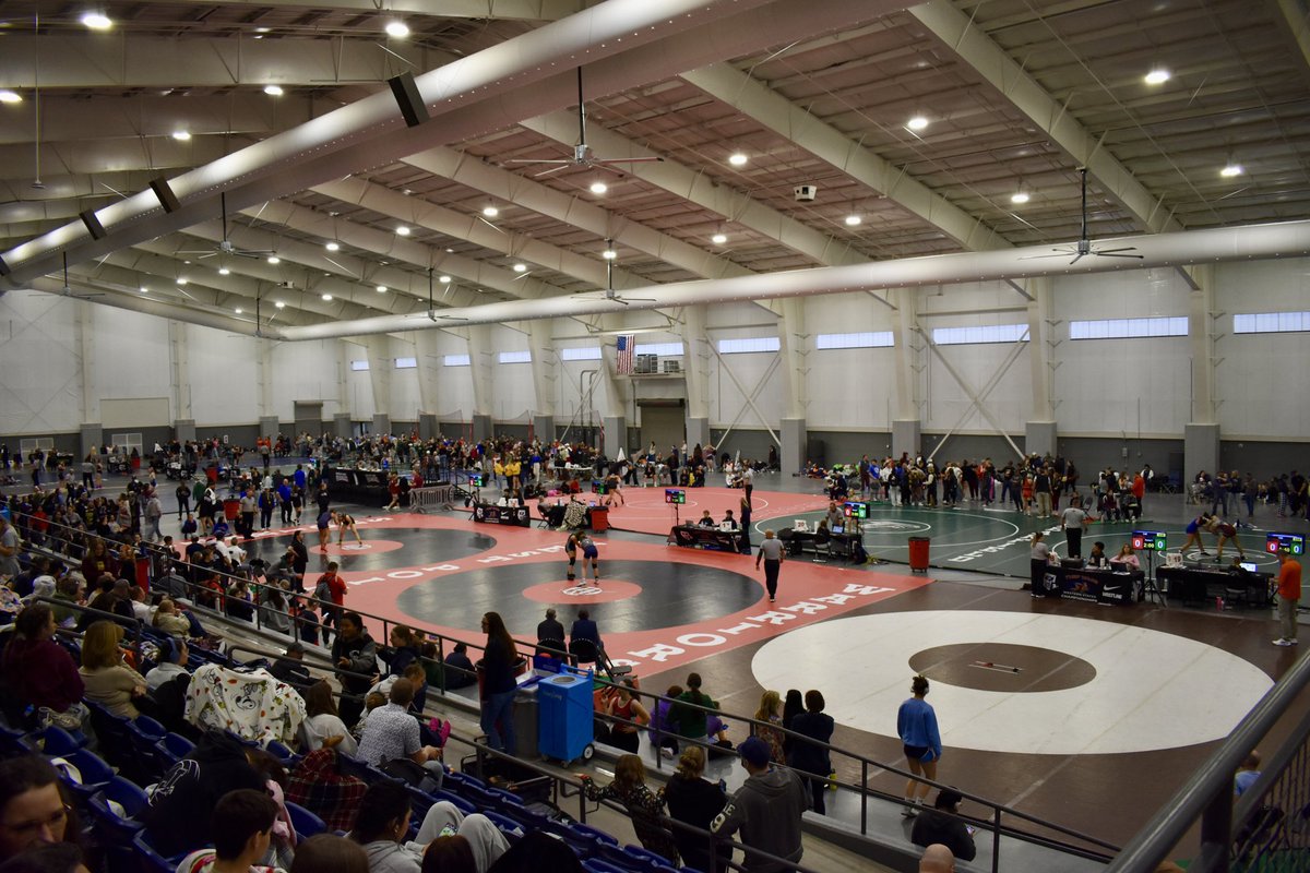 WesternSportsPk's tweet photo. The mats have been in action non-stop at WSP! It’s been an incredible couple of weeks hosting @USAwrestlingUT for the Christmas Clash and The Rumble. Take a look at some shots from both tournaments! https://t.co/4zE9pYTeTx