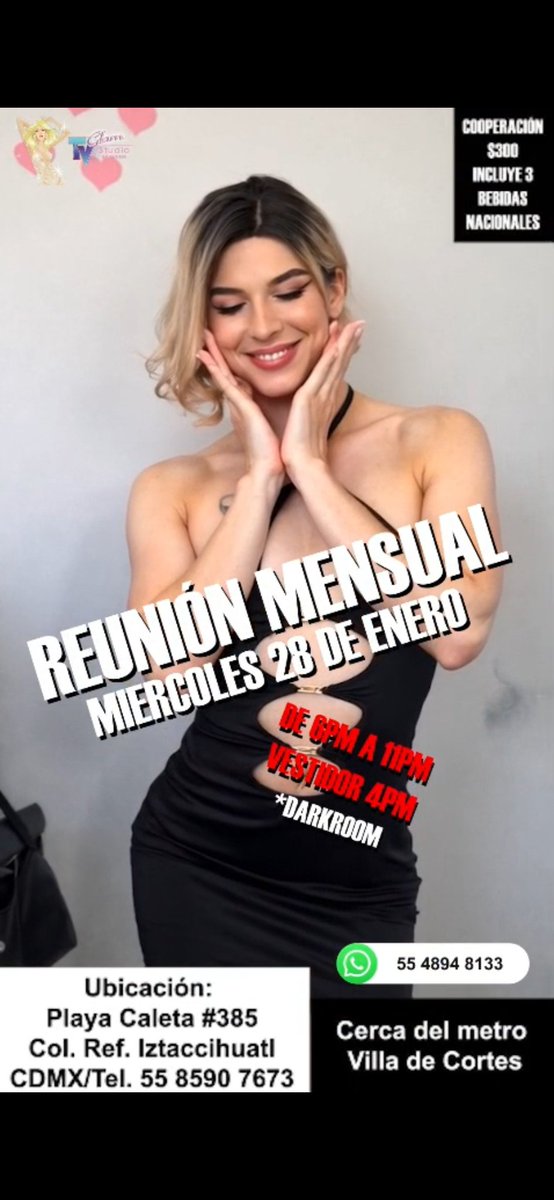 Próxima reunión, en tvglam!
