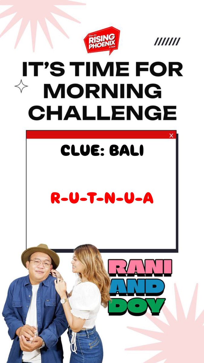 Clue selanjutnya, makanan khas bali! Ayo pada tau gak?