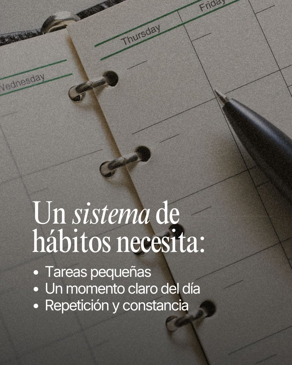 tmprogram_es's tweet photo. ¿Te cuesta sostener hábitos en medio de una vida llena? Tal vez el problema no es la falta de compromiso, sino intentar hacerlo todo al mismo tiempo.

Haz click aquí para descargarla https://t.co/awQWyrro2y

#habitos #liderazgo #proposito #metas https://t.co/6u1GIZQwu9