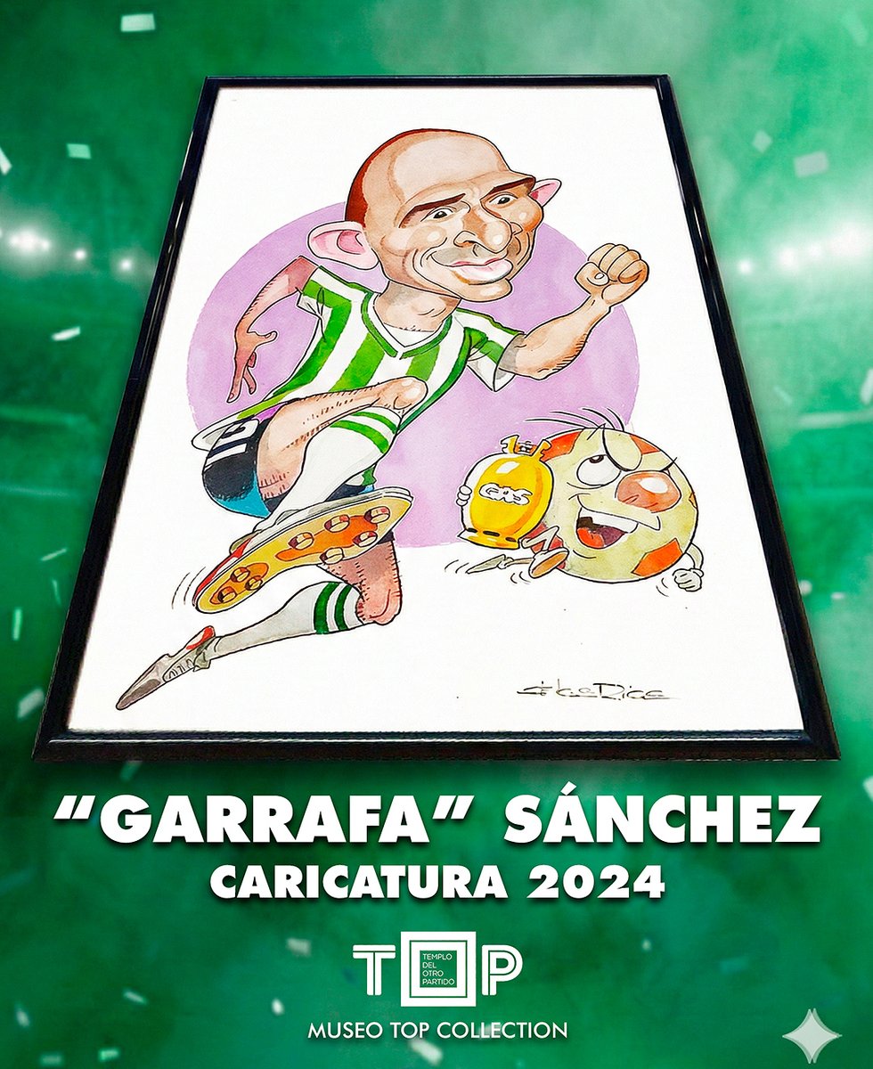 MuseoTOP's tweet image. 21-01-2026. 130º aniversario de Banfield: La caricatura de "Garrafa" Sánchez brilla en el TOP, el Museo de Marketing Deportivo de Claudio Destéfano. Historia completa en Instagram 👉 @museoTOP. Contenido: @mlopezarce #Banfield #Garrafa #MuseoTOP #MarketingDeportivo
