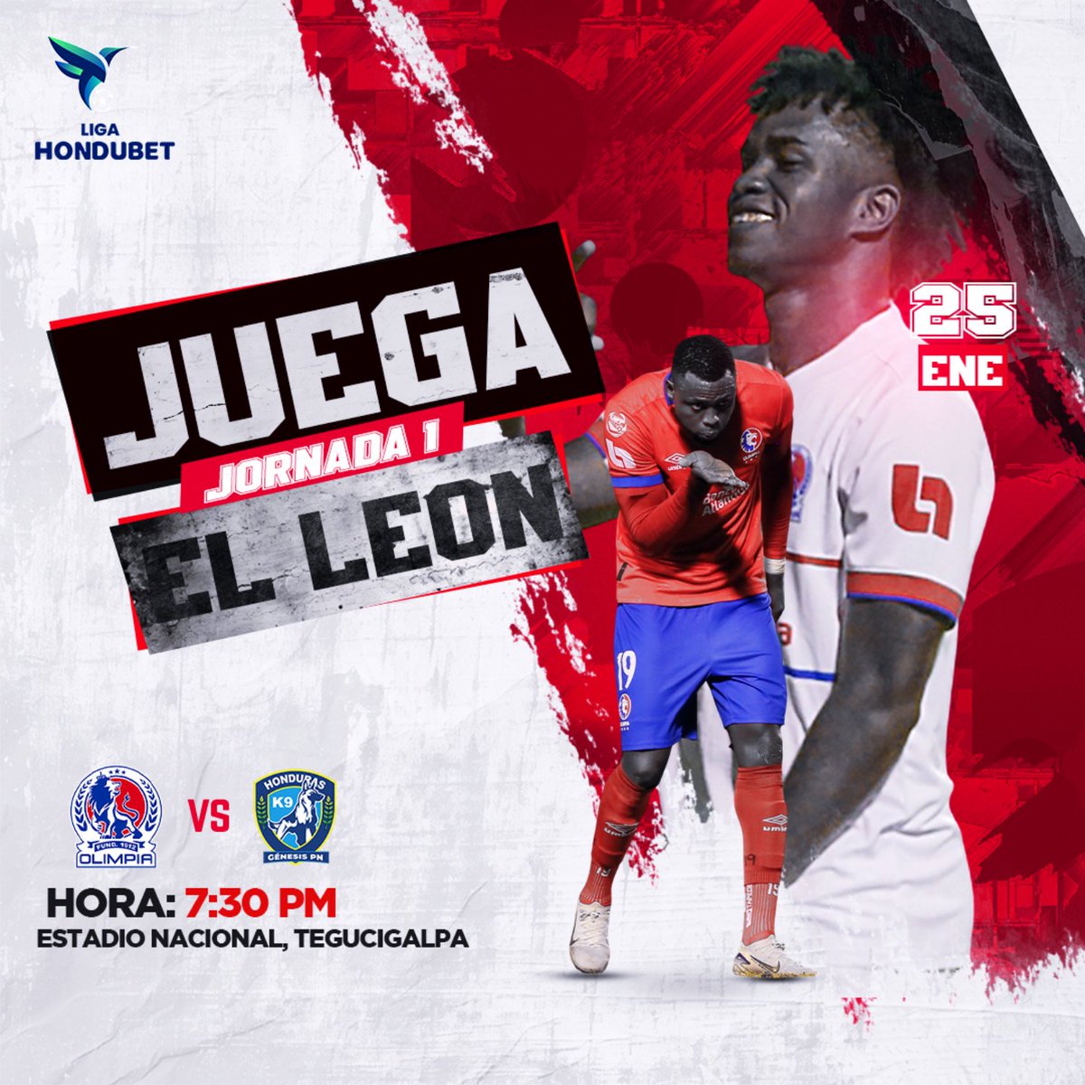 AlerosDelLeon's tweet photo. 🦁🇫🇷 | ¡JUEGA EL LEÓN!
Olimpia inicia el camino al Tri ante Génesis FC.
#VamosLeones #LADL https://t.co/OY5Fx4KEnq