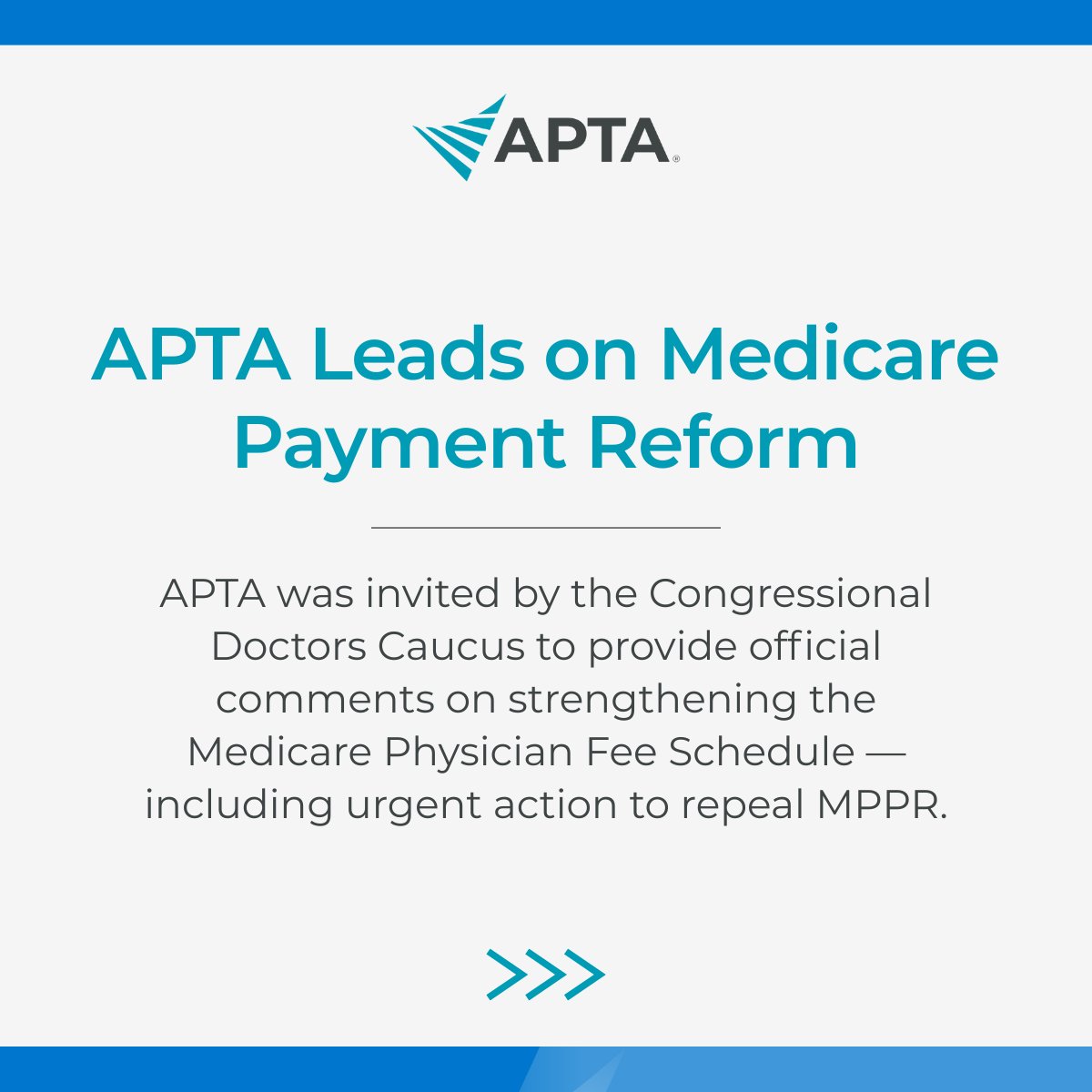 American Physical Therapy Association (APTA) tweet media