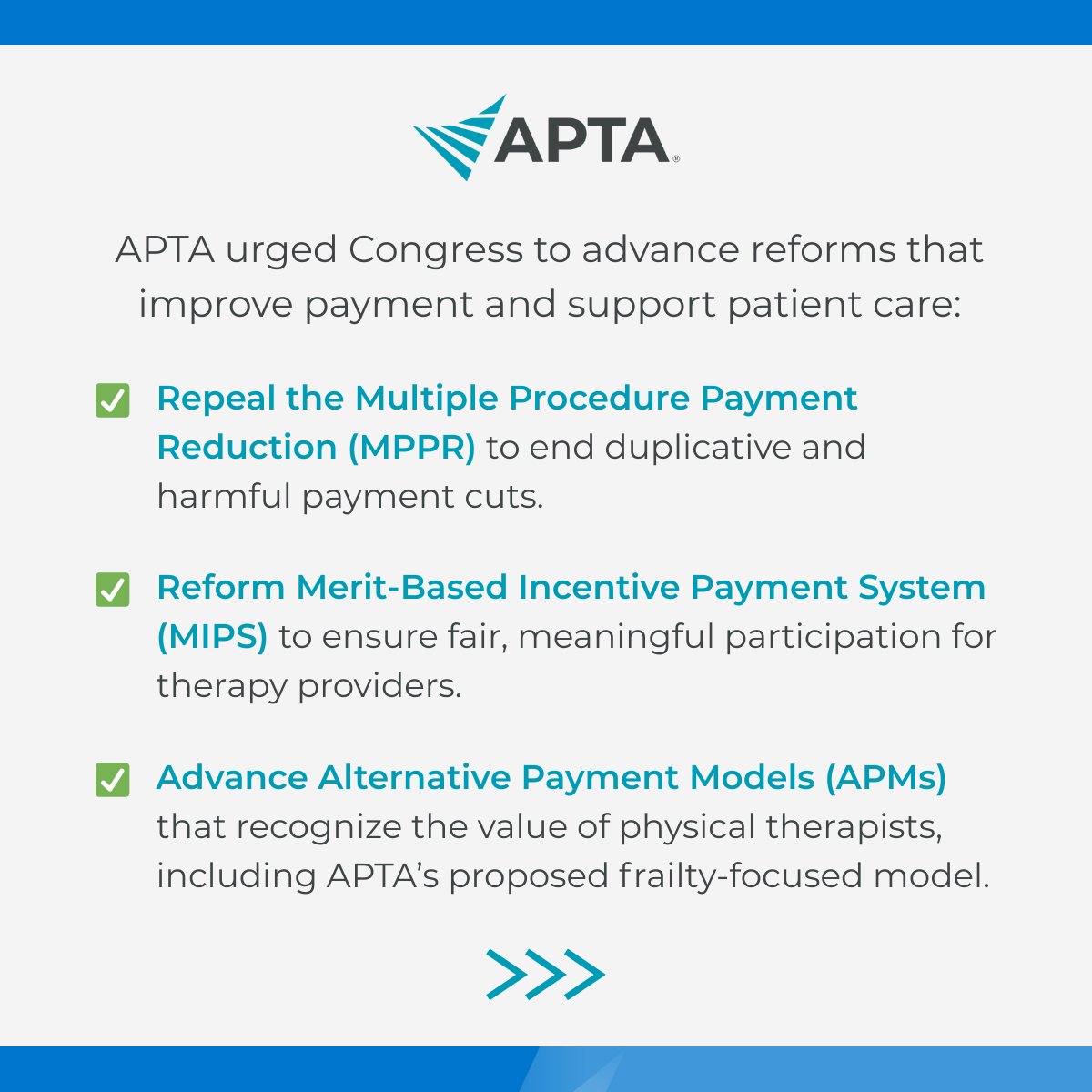 American Physical Therapy Association (APTA) tweet media