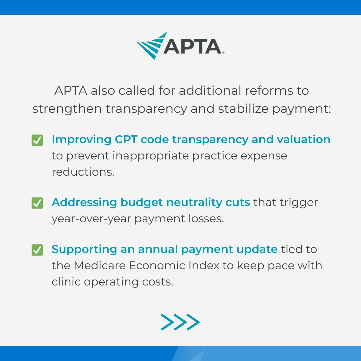 American Physical Therapy Association (APTA) tweet media