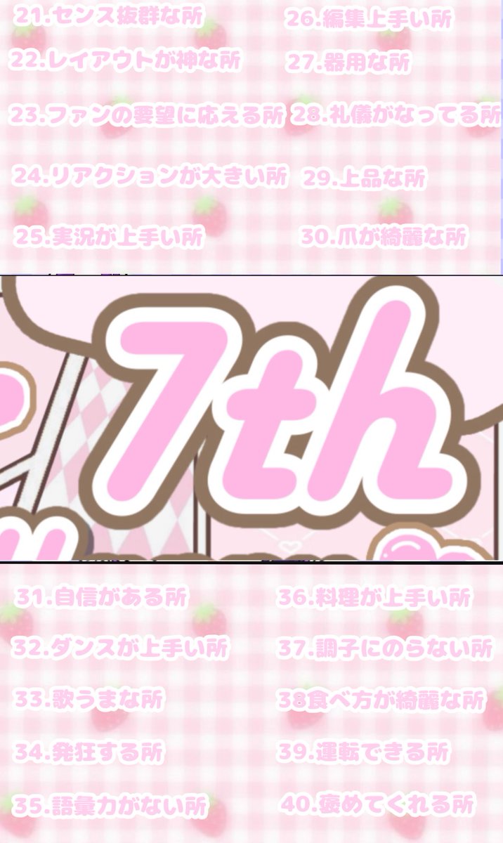 たまちゃん出品 ⋆⸜ 𝐓𝐀𝐌𝐀𝐜𝐡𝐚𝐧 𝐇𝐚𝐩𝐩𝐲 𝐁𝐢𝐫𝐭𝐡𝐝𝐚𝐲⸝⋆ 7周年